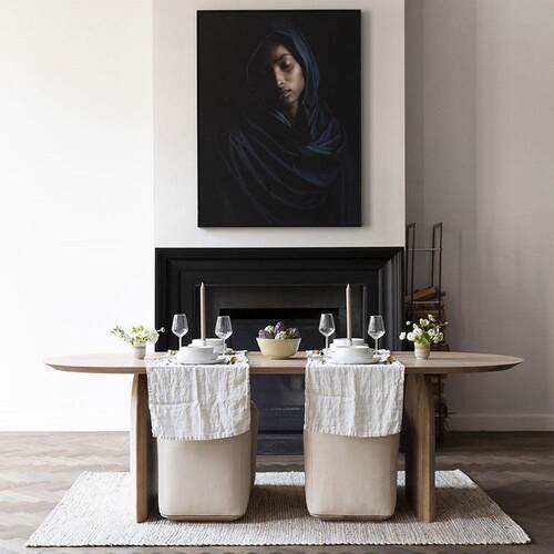 培训轻多人个性奢办公桌工作台会议桌风简约办公桌椭圆形实木北欧