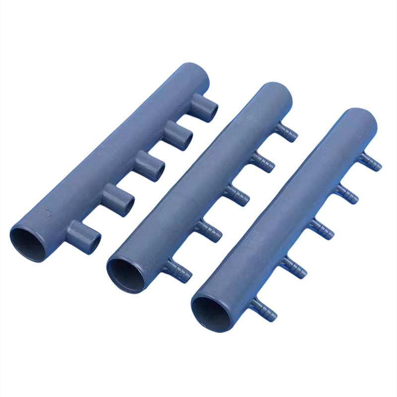 5孔塑料气排水产养殖气流分配器管道分水器PVC增氧气泵变径分流器