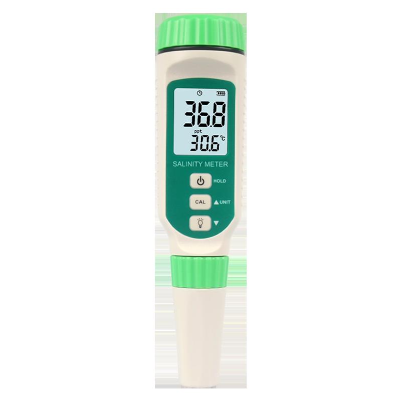 希玛AR8012A盐度计海水养殖高精度水质测量水族咸度测试仪比重计