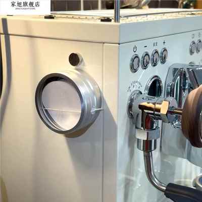 咖啡滤纸收纳盒磁吸防尘放过滤纸58mm51圆形器具咖啡机壁挂储存盒