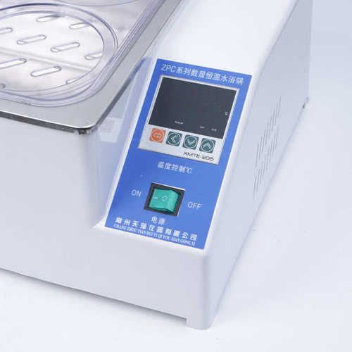 304不锈钢一次成型六孔数显恒温水浴锅ZPC系列实验室小型6孔水箱