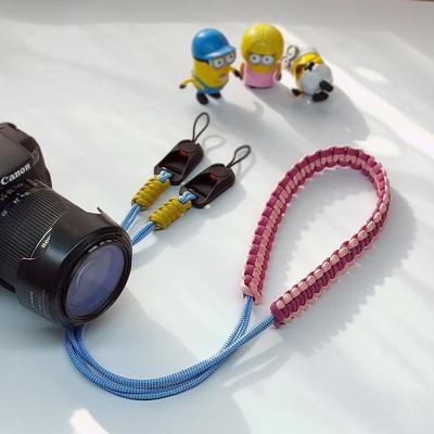 相机斜挎快拆减压背带彩色手工编绳旅游出国户外防丢失盗抢挂绳