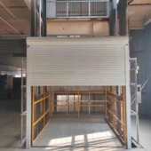 室内外电动 厂房简易货物梯导轨压货平台升降机固定提升机液升降