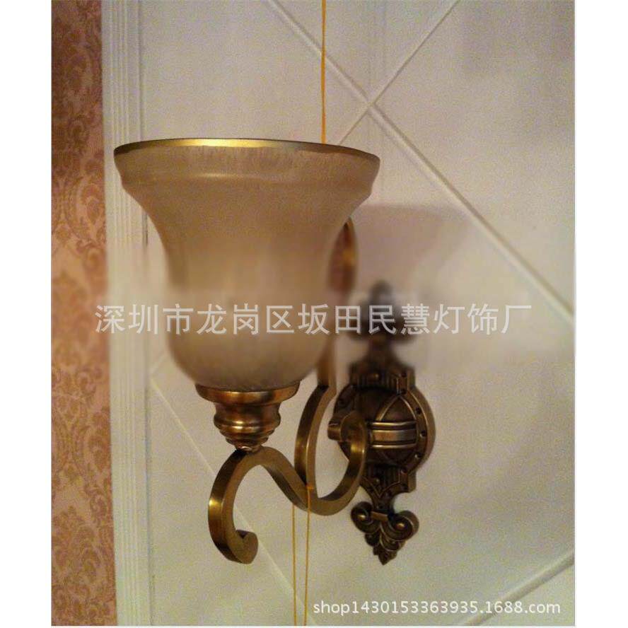▍全铜打造▍欧式全铜手工焊锡灯/工艺壁灯/欧式壁灯/全铜壁灯