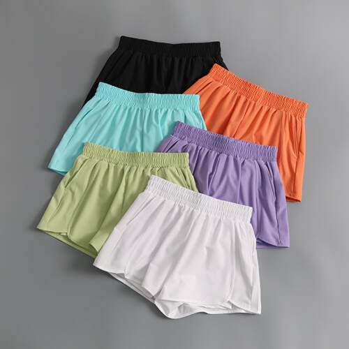Sports shorts for women, anti light running, marathon