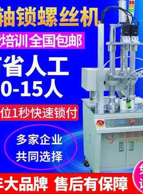 多轴自动锁螺丝设备流水线全自动打螺丝机吹气式自动拧上螺丝机