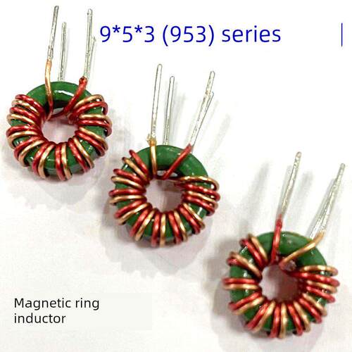 共模磁环电感器9*5*3 953-100 220 330 400 500 700Uh 1Mh插件环