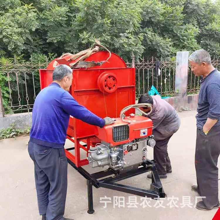 青海蚕豆脱粒机承德苍术谷子脱粒机125型水稻芋子脱粒机射阳县农