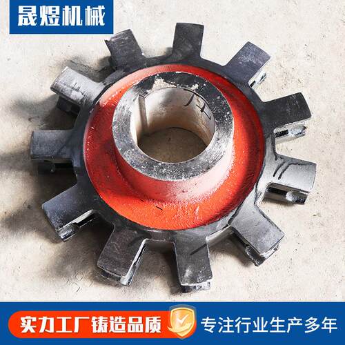 工业输送机链轮双排齿轮多种型号矿用提升机除渣机45#钢机械链轮