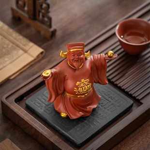 紫砂茶宠家用客厅摆件茶桌茶台可养财神精品