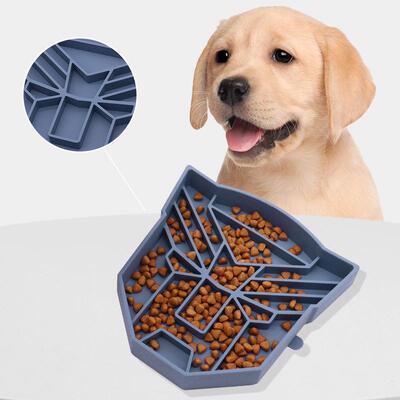 Slow Feeding Bowl Pet Mat with Anti-Choking Design, Suction