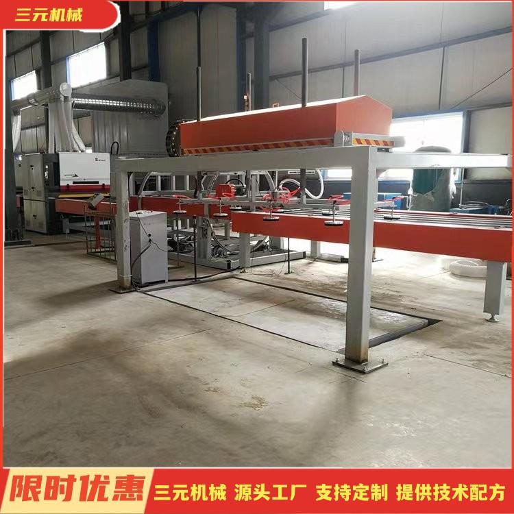 自动玻镁防火烟道风口板生产线无尘车间净化彩钢阻燃板生产设备