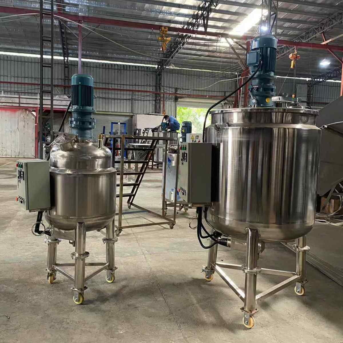 搅拌罐化妆品食品制真空拌釜搅固定式均质乳料化机食品YL-100酱乳,工业油品/胶粘/化学/实验室用品,反应设备,淘宝优惠券,粉丝福利购,淘宝优惠卷