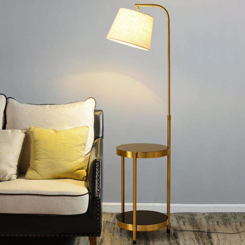 现代客厅落地灯创意卧室书房立式落地台灯家居沙发茶几智能遥控