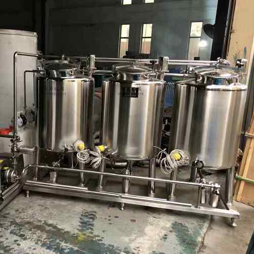 自动CIPI清洗机蒸汽加热清洗机器CP自动设备洗机82组生全产清厂家