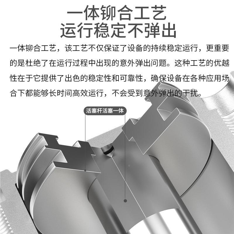 SDA薄型缸外2螺纹外牙16/20/25/3/40/50/63/80/100MCR*X10/250/气