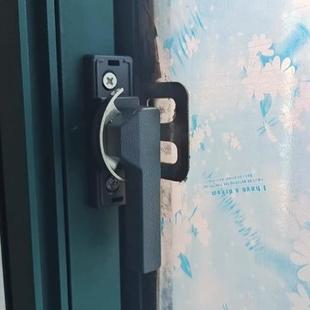 锁窗器沙窗锁窗户卡扣家用窗户斜柄月牙锁不锈钢锁钩拉门窗锁.