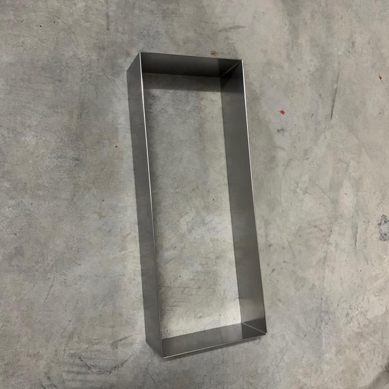 定制长方形不锈钢慕斯圈蛋糕模具提拉米苏戚风蛋糕烘焙磨具九田家