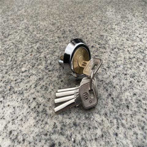金点原子月牙外装门锁锁芯家用通用型铁门铜锁心防盗老式锁中芯