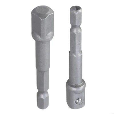 5Pcs Impact Socket Adapter 1/4inch Nut Driver Socket Shank