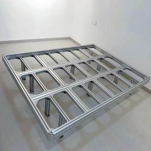 悬浮床现代简约内嵌款单人款双人床主卧榻榻米欧标工业铝型材DIY