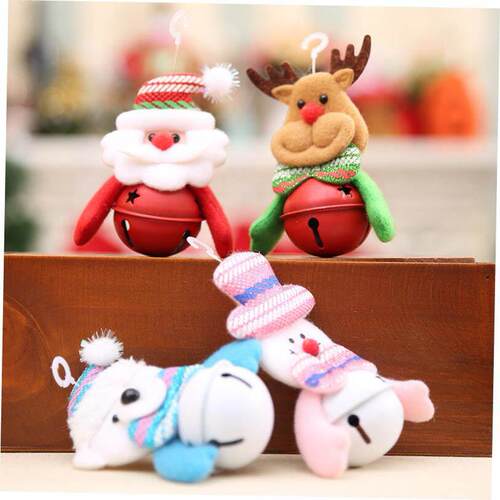 christmas decoration tree Christmas bell doll pendant圣诞
