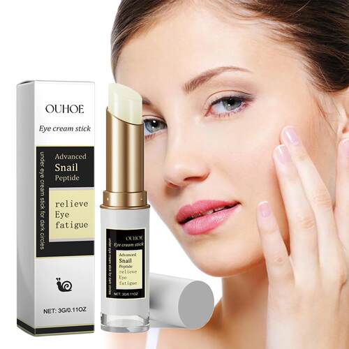 OUHOE Snail Care Eye Cream Stick - Gently Nourishes and Prot