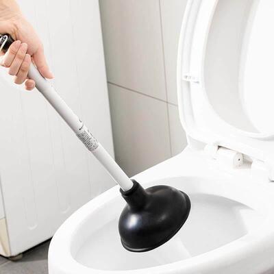 Dredge Plug Air Pump Pipe Plunger Toilet Drain Cleaner Blo