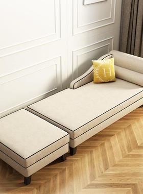 现沙代美式艺贵妃躺ZG-65685椅民小户型发贵妃榻卧室躺床酒店宿单