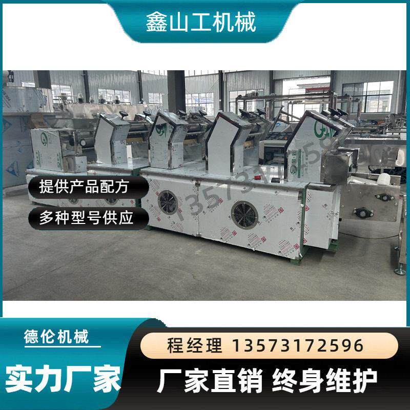 班产5万包圆形泡面机 精准控温出口型方形面块成型机协助出产品
