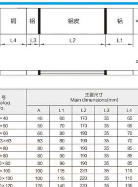 铜箔软连接铜伸缩节铜排焊接MST10*100铜皮紫铜皮导电铜排软连接