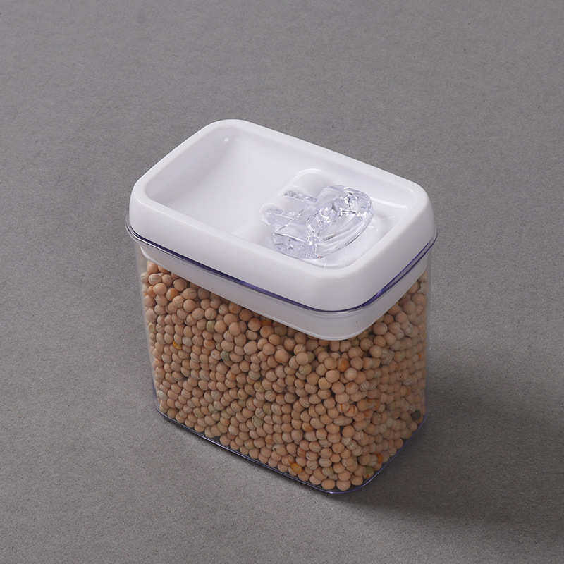 件套透明6长方形pp密封罐保鲜水果现货扣冰箱盒易塑料食品级罐