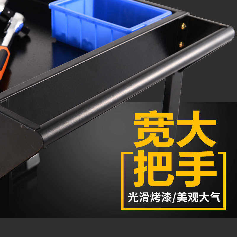 汽修工具车三层小推车多功能修车间移动汽车维修工具架子层抽屉式