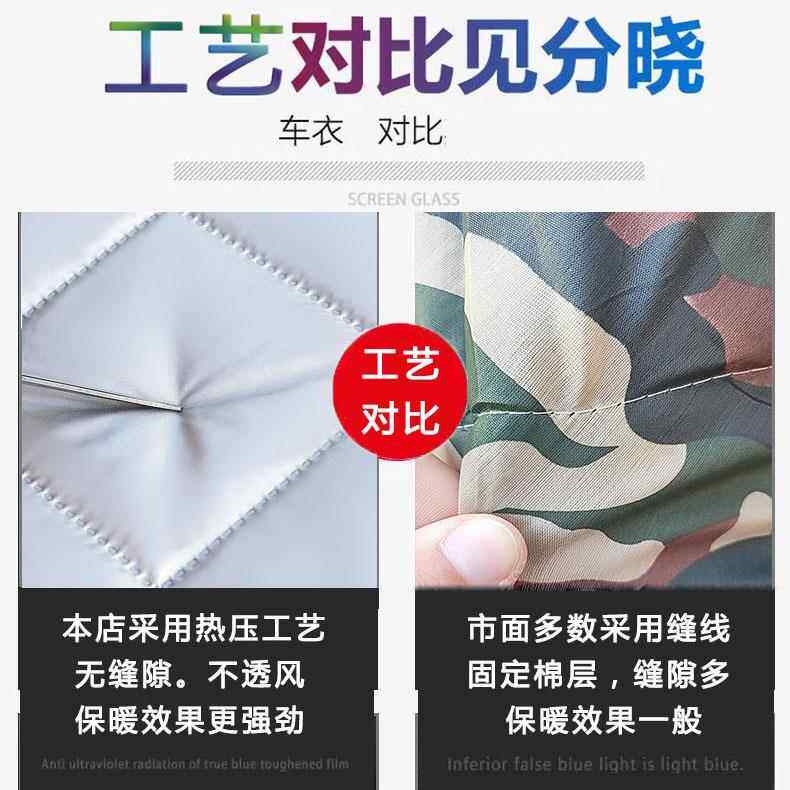 加厚防晒隔热汽车车全罩衣四季通用遮罩阳506棉被厚特防砸防冰雹