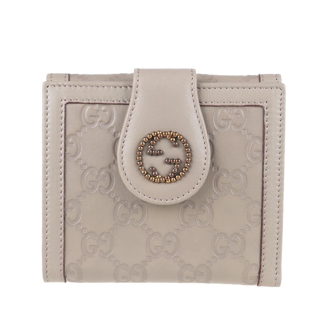 [9.8新]Gucci/古驰女士钱包短款手拿包钱包卡包