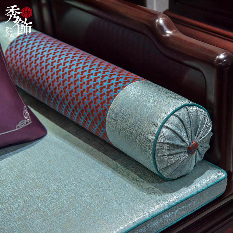 古典红木沙发坐垫定制中式实木家具海绵垫座垫套罗汉床五件套垫子