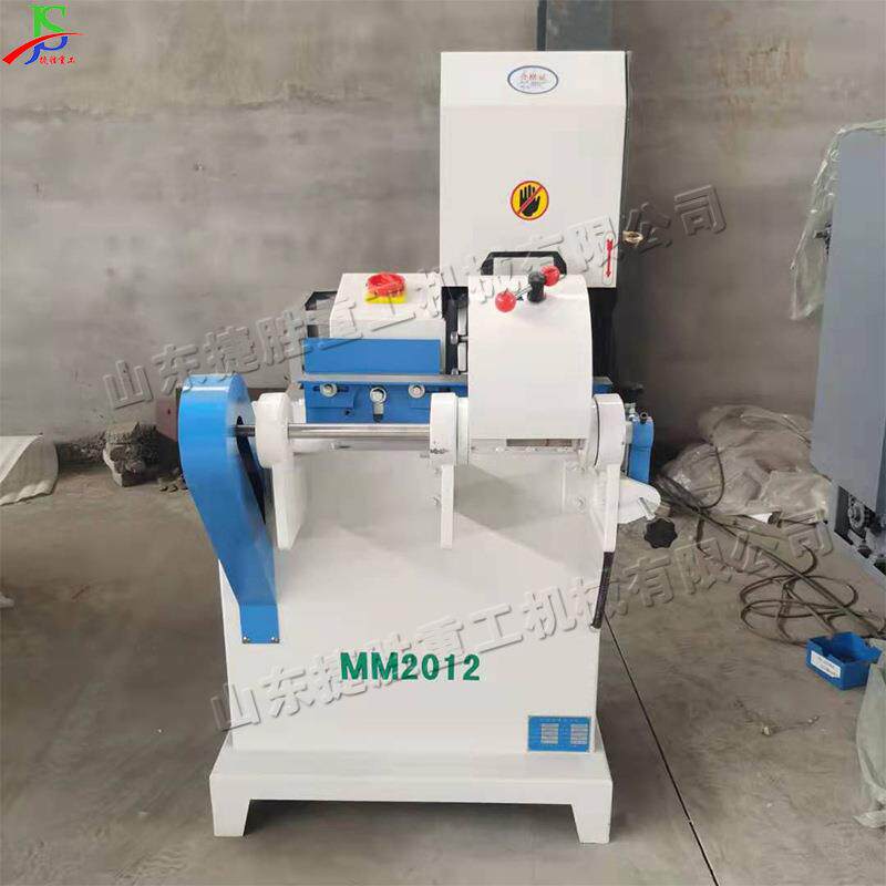 山东立式打磨机 单带木头表面抛光机 武术棒子楼梯扶手杆砂光机