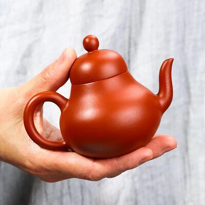 宜兴紫砂壶名家思亭壶紫手工原矿老紫泥家用茶壶茶具美人壶