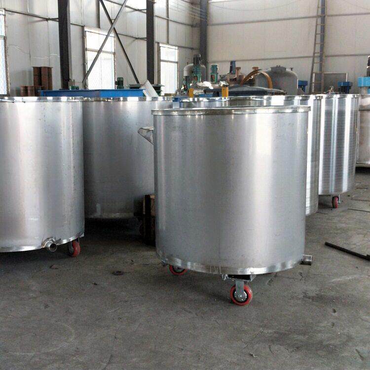 加厚不锈钢拉缸加热搅拌分散涂料油漆不锈钢桶移动式拉缸