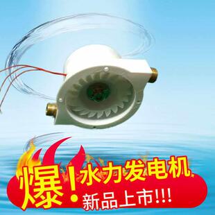 盘式 微型冲击式 水力发电机 双喷头大功率 永磁 无铁芯发电机