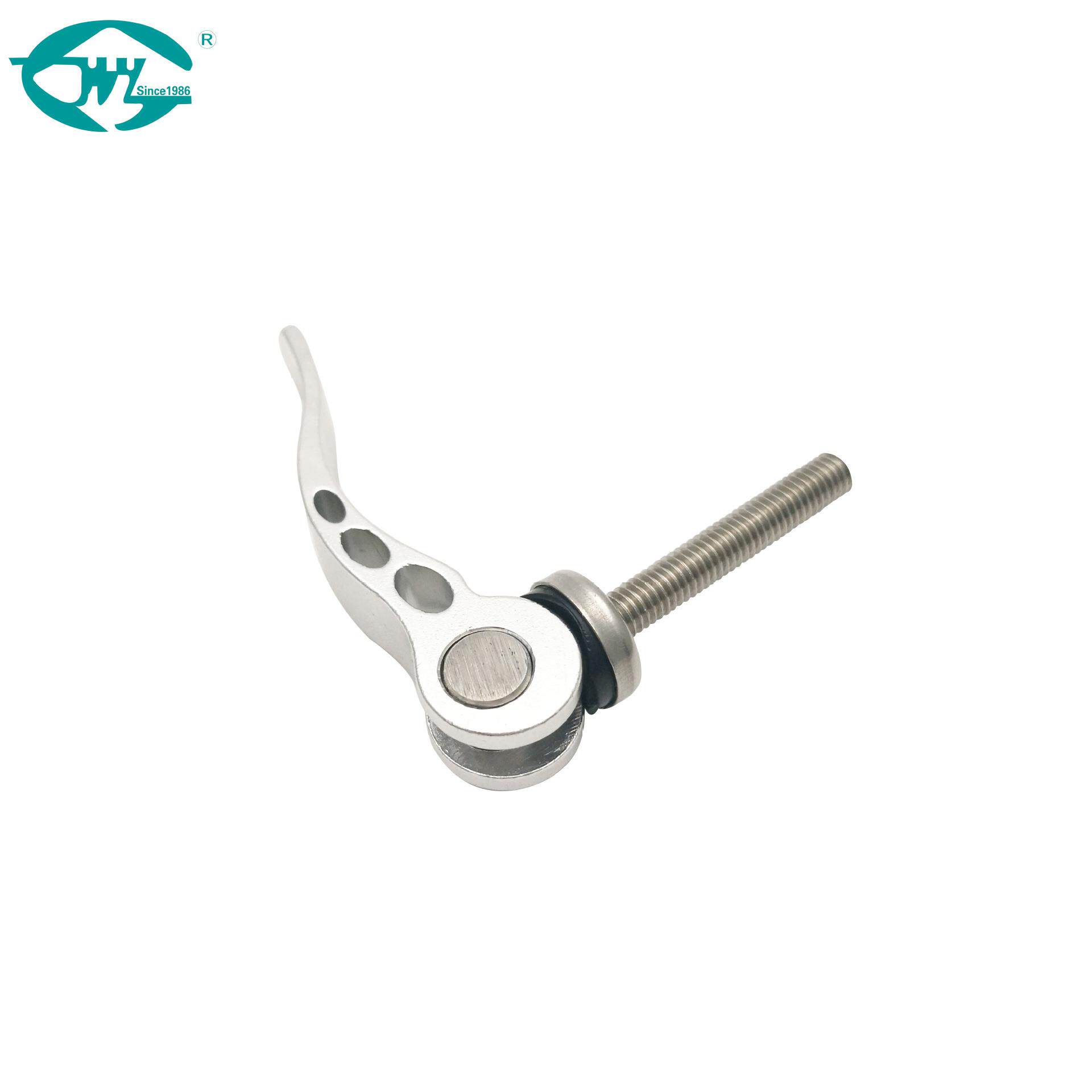 泰州伟业厂家直销 凸轮式铝合金 不锈钢夹紧杆 锁紧手柄螺丝