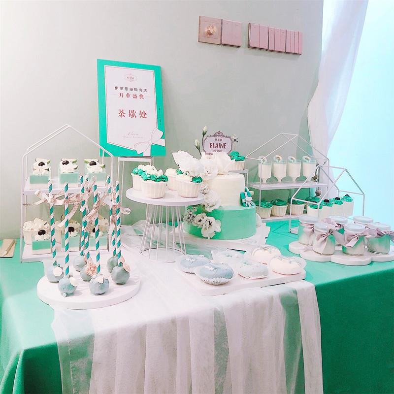 自助餐甜品台摆件展示架套装冷餐会茶歇摆台欧式果盘蛋糕点心架子