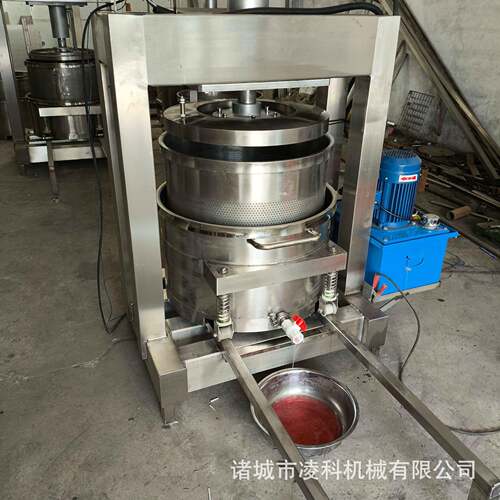 凌科液压压榨机魔芋爽压榨脱水设备食品酱菜竹笋通用设备