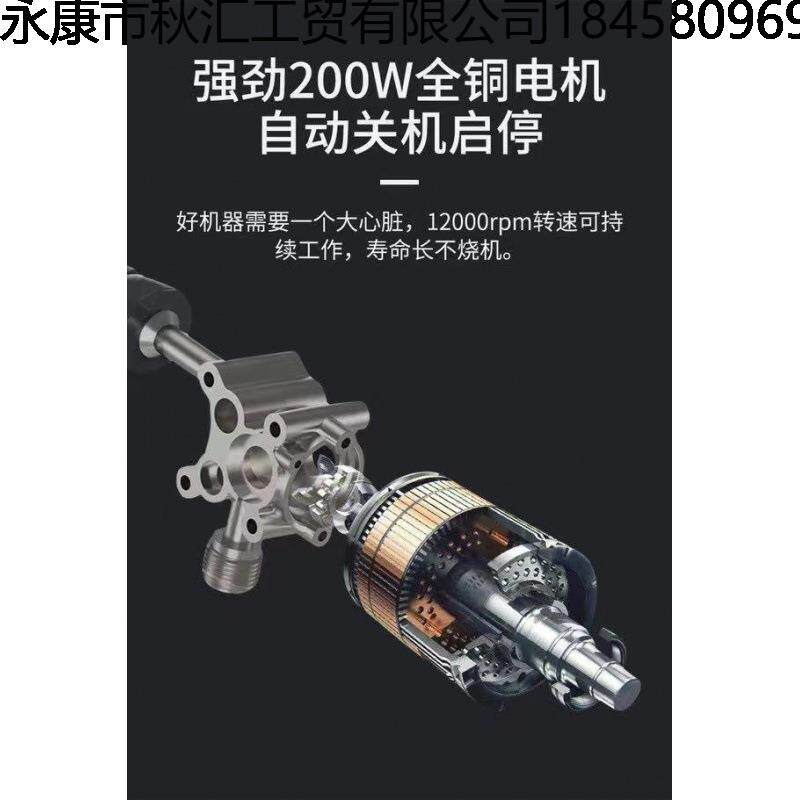 12V21V24V型家用洗车车机锂电工高压洗车具便577携无线小洗用品