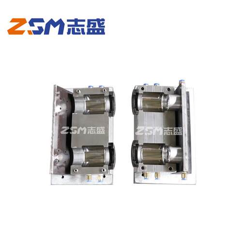 二腔吹瓶模具PET吹瓶模具制造厂家一出二自动脱瓶吹瓶机模具