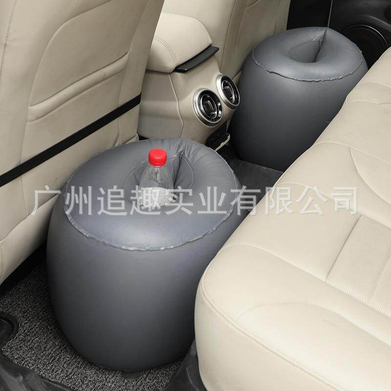 追趣车载间隙垫轿车后排座椅找平垫充气式方便收纳环保纯色