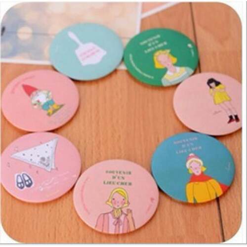 Cute Korean-style portable makeup mirror, a handy small mirr