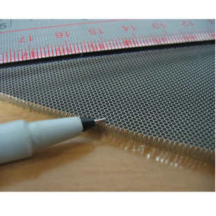 佛山厂家供应六边形3003 隔音隔热过滤微孔细孔铝蜂窝芯 5252