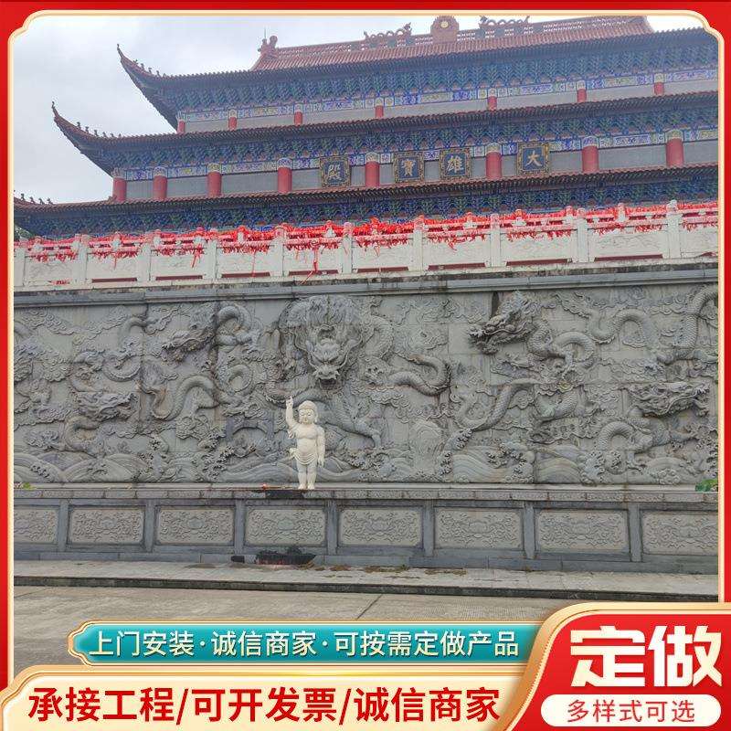 大中型古建堂庭院玄1-382关中式雕屏风壁地画仿古镂空窗花照祠壁