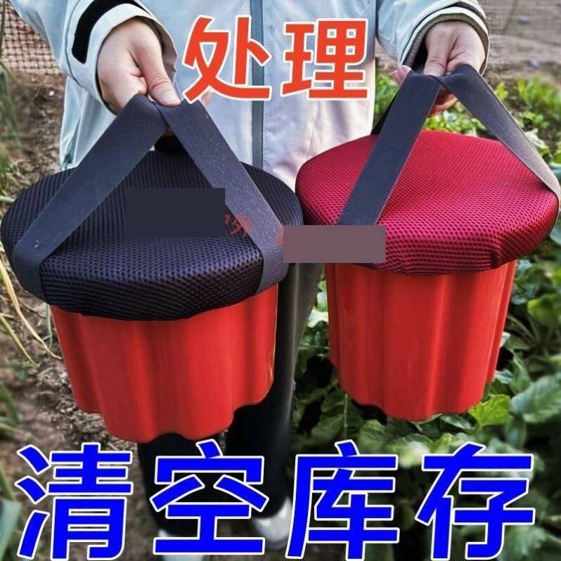 矮凳子懒人凳子随身农用凳子挖蒜凳大棚干活凳省力防水套腿泡沫凳